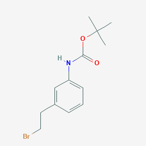 3-(Boc-amino)phenethylbromide