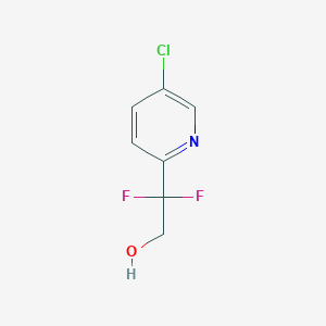 2-(5-Chloropyridin-2-yl)-2,2-difluoroethan-1-ol