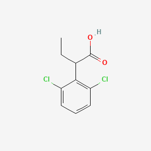 molecular formula C10H10Cl2O2 B8067502 2-(2,6-dichlorophenyl)butanoic Acid CAS No. 359828-69-6