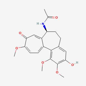 molecular formula C21H23NO6 B8067971 3-Desmethylcolchicine CAS No. 160338-75-0