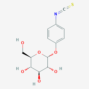 molecular formula C13H15NO6S B8068047 4-Isothiocyanatophenyl-a-D-glucopyranoside 