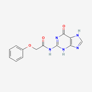 molecular formula C13H11N5O3 B8068078 CID 10946024 