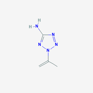 molecular formula C4H7N5 B8068116 2H-Tetrazol-5-amine,2-(2-propen-1-yl)- 