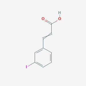 molecular formula C9H7IO2 B8068190 2-Propenoic acid, 3-(3-iodophenyl)- 