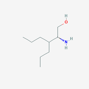 molecular formula C9H21NO B8068226 (R)-2-Amino-3-propylhexan-1-ol 