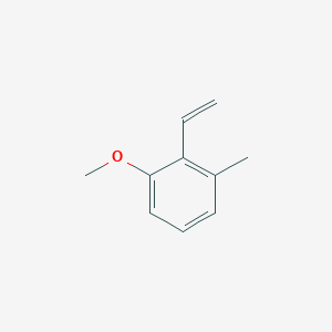 molecular formula C10H12O B8068285 2-Ethenyl-3-methylanisole 