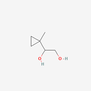 1-(1-Methylcyclopropyl)ethane-1,2-diol