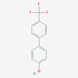 molecular formula C13H9F3O B080684 4-(4-三氟甲基苯基)苯酚 CAS No. 10355-13-2
