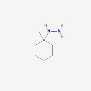 molecular formula C7H16N2 B8068433 (1-Methylcyclohexyl)hydrazine 