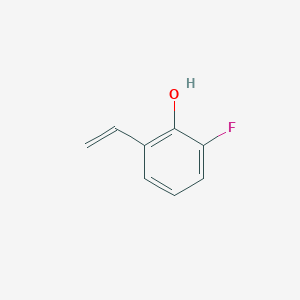 molecular formula C8H7FO B8068490 2-Fluoro-6-vinylphenol 