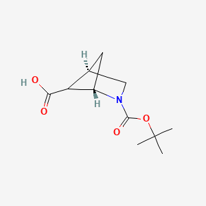 (1S,4R)-2-(tert-Butoxycarbonyl)-2-azabicyclo[2.1.1]hexane-5-carboxylic acid
