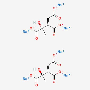 molecular formula C14H14Na6O14 B8068769 DL-threo-2-methylisocitrate (sodium) 