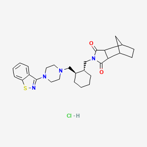 molecular formula C28H37ClN4O2S B8068855 Lurasidone (Hydrochloride) 