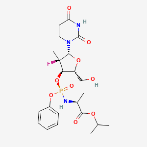 molecular formula C22H29FN3O9P B8068912 CID 70835448 