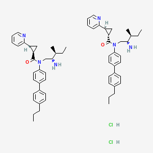 molecular formula C60H76Cl2N6O2 B8069006 2-PCCA (hydrochloride) 