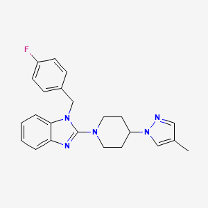 molecular formula C23H24FN5 B8069012 抗组胺药-1 
