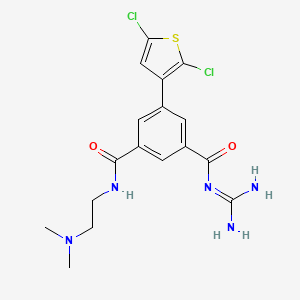 molecular formula C17H19Cl2N5O2S B8069023 FR183998 free base 