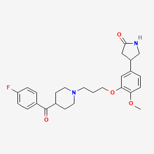 molecular formula C26H31FN2O4 B8069083 Lidanserin CAS No. 132683-37-5