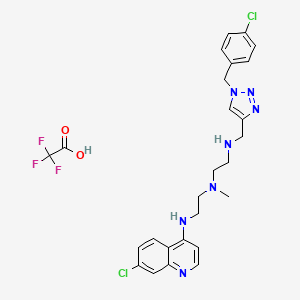 molecular formula C26H28Cl2F3N7O2 B8069096 1644388-26-0(Free base) 