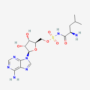 molecular formula C16H25N7O7S B8069125 Leu-AMS R enantiomer 