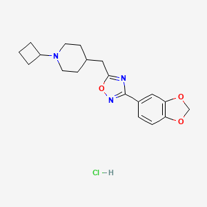 molecular formula C19H24ClN3O3 B8069199 H3R-IN-1 Hydrochloride 