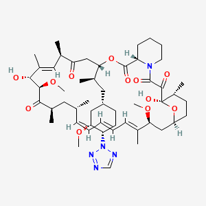 molecular formula C52H79N5O12 B8069205 42-(2-Tetrazolyl)rapamycin 