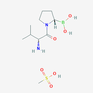 molecular formula C10H23BN2O6S B8069223 Talabostat isomer mesylate 