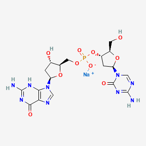molecular formula C18H23N9NaO10P B8069267 CID 71587873 