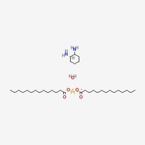 molecular formula C34H70N2O5Pt B8069292 米利铂水合物 