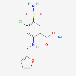 molecular formula C12H10ClN2NaO5S B8069369 CID 162482 