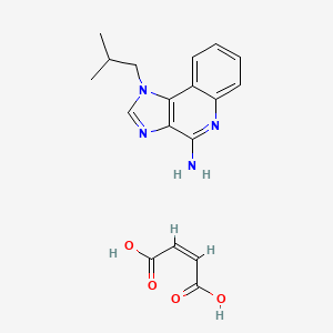 molecular formula C18H20N4O4 B8069374 Imiquimod maleate 