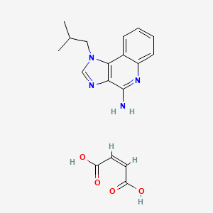 molecular formula C18H20N4O4 B8069374 咪喹莫特马来酸盐 