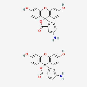 Spiro[isobenzofuran-1(3H),9'-[9H]xanthen]-3-one, 5(or 6)-amino-3',6'-dihydroxy-