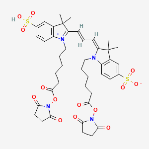 molecular formula C43H50N4O14S2 B8069403 CID 12158640 