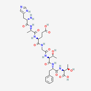 molecular formula C33H47N9O12 B8069464 Haegtft 