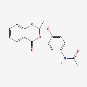 molecular formula C17H15NO5 B8069486 Parcetasal CAS No. 149703-47-9