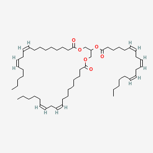 molecular formula C57H96O6 B8069499 2-gamma-Linolenoyl-1,3-dilinoleoyl-sn-glycerol 