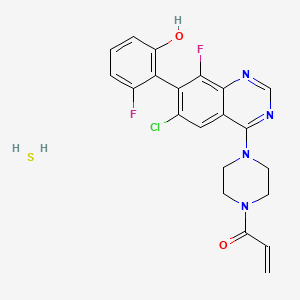 molecular formula C21H19ClF2N4O2S B8069549 Ars 1620;ars1620 