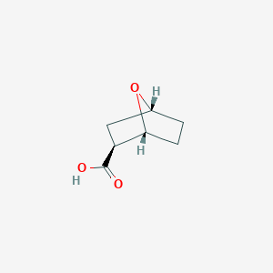 molecular formula C7H10O3 B8069608 (1R,2S,4R)-7-Oxabicyclo[2.2.1]heptane-2-carboxylic acid 