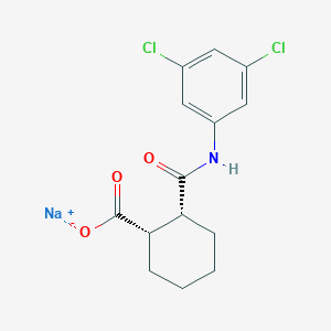 molecular formula C14H14Cl2NNaO3 B8069713 VU0155041 (sodium) 