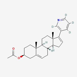 molecular formula C26H33NO2 B8069719 Abiraterone Acetate-d4 
