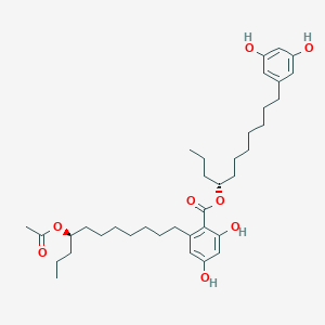 molecular formula C37H56O8 B8069791 Integracin A 