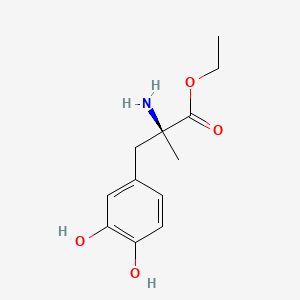 molecular formula C12H17NO4 B8069853 Methyldopate CAS No. 2544-09-4