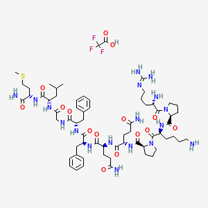molecular formula C65H99F3N18O15S B8069863 三氟乙酸盐P物质 
