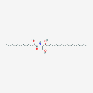 molecular formula C30H61NO4 B8069933 C12((+/-)-2'-hydroxy) dihydro Ceramide (d18:0/12:0) 