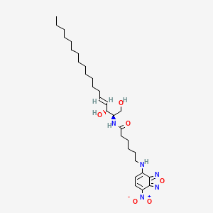 molecular formula C30H49N5O6 B8069938 N-[(E,2R,3R)-1,3-dihydroxyoctadec-4-en-2-yl]-6-[(4-nitro-2,1,3-benzoxadiazol-7-yl)amino]hexanamide 