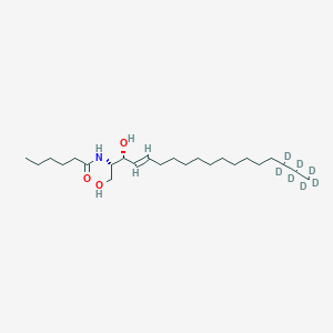 molecular formula C24H47NO3 B8070007 Ceramide C6-d7 