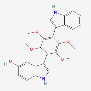 molecular formula C26H24N2O5 B8070036 Petromurin C 