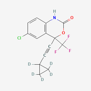 molecular formula C14H9ClF3NO2 B8070059 Dmp 266;efv;L-743726 