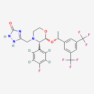 molecular formula C23H21F7N4O3 B8070068 CID 25241158 
